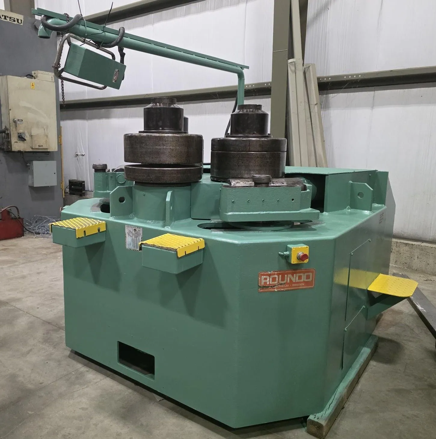 Used 1988 ROUNDO R6S Angle Bending Rolls Michigan US | Holland Equipment Hunters, Inc. #887003