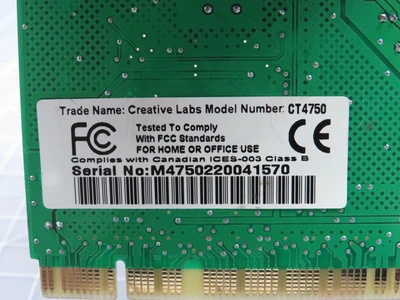 Used CREATIVE LABS _UNKNOWN_ Circuit Boards | OCO Industrial #1621415