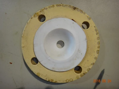 Resistoflex 3"x1" PTFE Lined Reducing Flange, 150