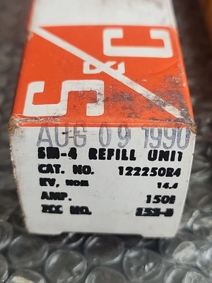 NEW S&C 122250R4