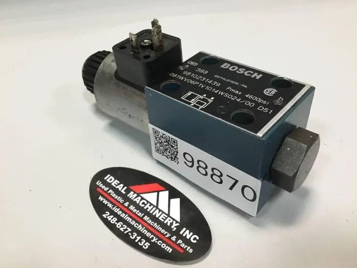 Used BOSCH 9 810 231 439 Valves/Fittings Michigan US | Ideal Machinery #608098