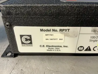 Used C.E. ELCTRONICS, INC. RPYT01 Electronic Assembly Tools Ohio US | HGR 24 #1345317
