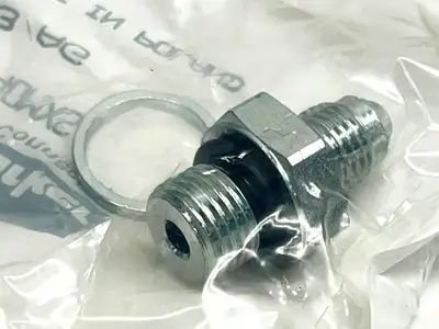 4-4F4OMXS | Parker  Triple-Lok 37 Degree Flare JIC Tube Fitting LOT OF 2 - New