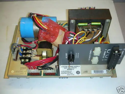 ALLEN BRADLEY 1772-P1 SER. C POWER SUPPLY 1772P1