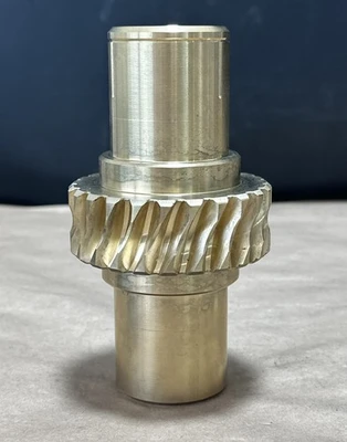 NEW NO BRANDING- Worm Gear Shaft For Pump/Worm Gearbox Brass || WARRANTY 🇺🇸