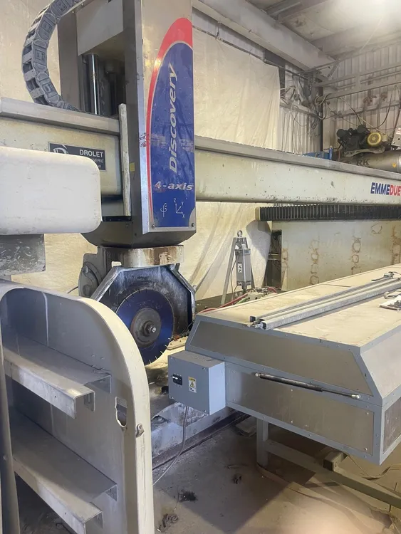 Used 2014 EMMEDUE Discovery 4-Axis Bridge Saws Michigan US | STONE EQUIPMENT WAREHOUSE #948672