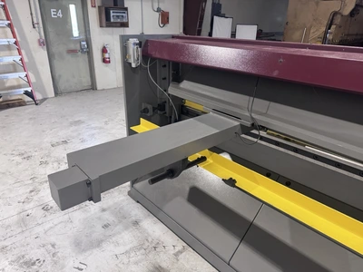 Used 2025 GMC MACHINERY 10X0 GAUGE HEAVY DUTY HYDRAULIC SHEAR (HS-1010E) Power Squaring Shears (Gauge) Illinois US | Revelation Machinery #1413980