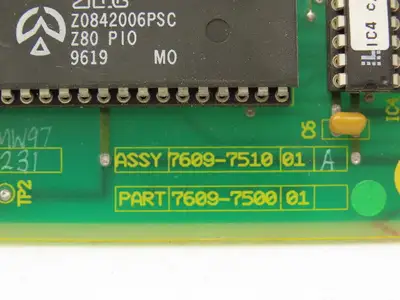 PressTech 7602-1790 Chassis Backplane Front Panel Driver Motrol Utility Boards