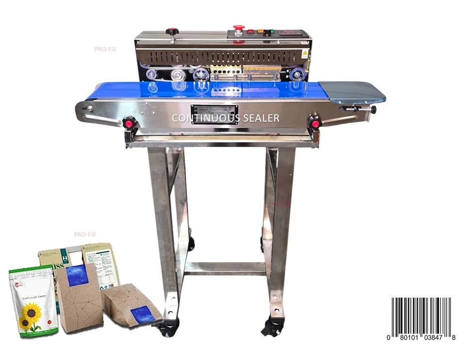 Continuous Sealers Horizontal With Stand #38478