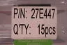 NEW TYCO ELECTRONICS 27E447 RELAY QTY: 15