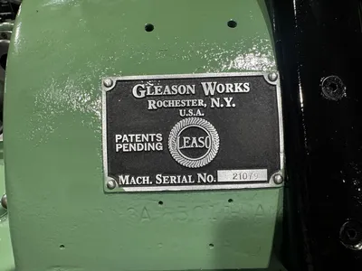 Used GLEASON #6 ANGULAR Gear Testers Michigan US | Gibbs Machinery Company, Inc. #1389017