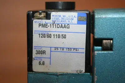 USED MAC VALVE MV-A2B-A111-PM-111DA