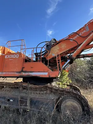 Used 1995 HITACHI EX1100 Crawler Excavators Oklahoma US | Proxy Equipment #1381929