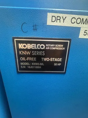 Used KOBELCO KNW0-B/L Rotary Screw & Sliding Vane Air Compressors South Carolina US | ESS Industrial Equipment Sales #1337520