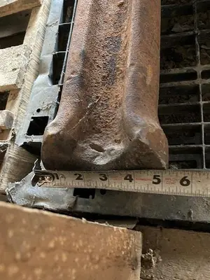 Used AFTERMARKET 5" X 42" CABLE TOOL CHISEL BIT Tool Bits Pennsylvania US | East West Machinery & Drilling #1417237