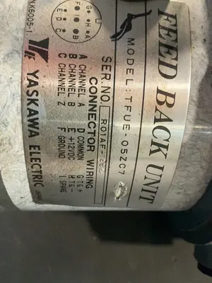 Used 1980 YASKAWA UGCMEM04MU11 Motors (misc) Ohio US | HGR 24 #1319702