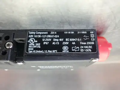 Used Schmersal AZM 161SK-12/12RKAT-024 Relays & Switches South Carolina US | Palmetto Automation #1159645
