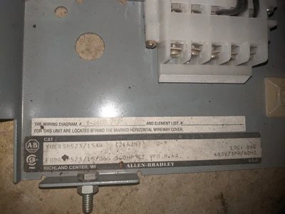 USED ALLEN BRADLEY YUERSP523/15AW (2162N)