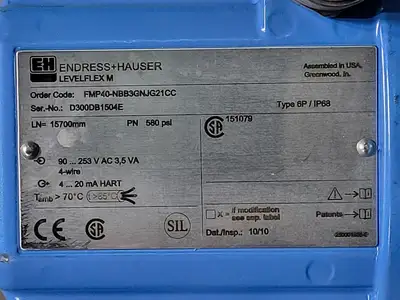 USED ENDRESS-HAUSER FMP40-NBB3GNJG21CC