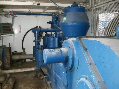 USED IDECO MM-550 DUPLEX MUD PUMP PACKAGE