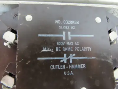 Cutler Hammer A10FN0 Size 4 Motor Starter Contactor 100Hp 600V 3PH 120V Coil