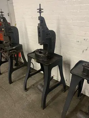 5905-510 Royersford Excelsior #10 / Famco, Metalworking, Forming & Stamping  Punch Press / Foot Operated 2.5 Ton Kick Press