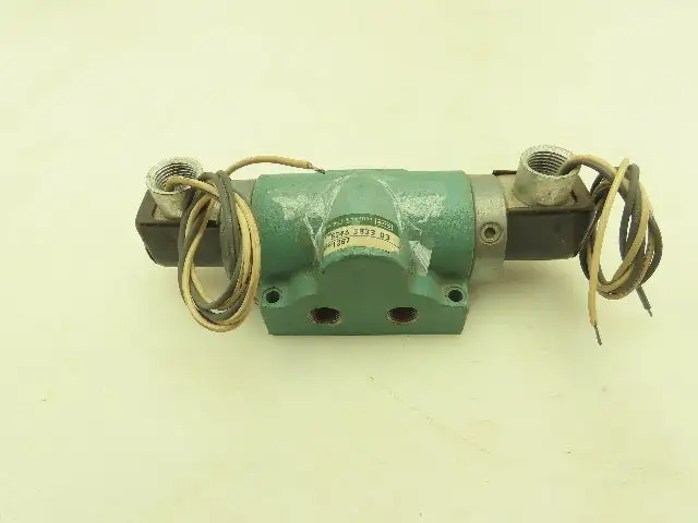 Aro 5346 3833 03 Solenoid Valve Manifold 115V 150 PSI 3/8" NPT Double Acting