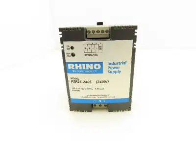 Rhino PSP24-240S Switching Mode Power Supply 24VDC 10A (240W)