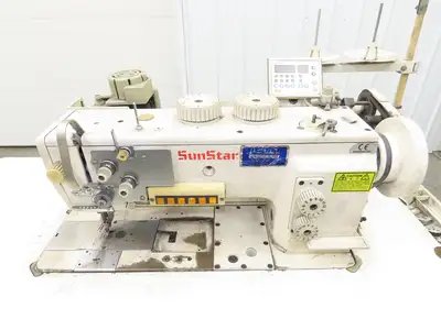 KM-1070BLX-7 Fortuna Industrial Sewing Embroidery Servo Machine 230VAC 1Ph *Read