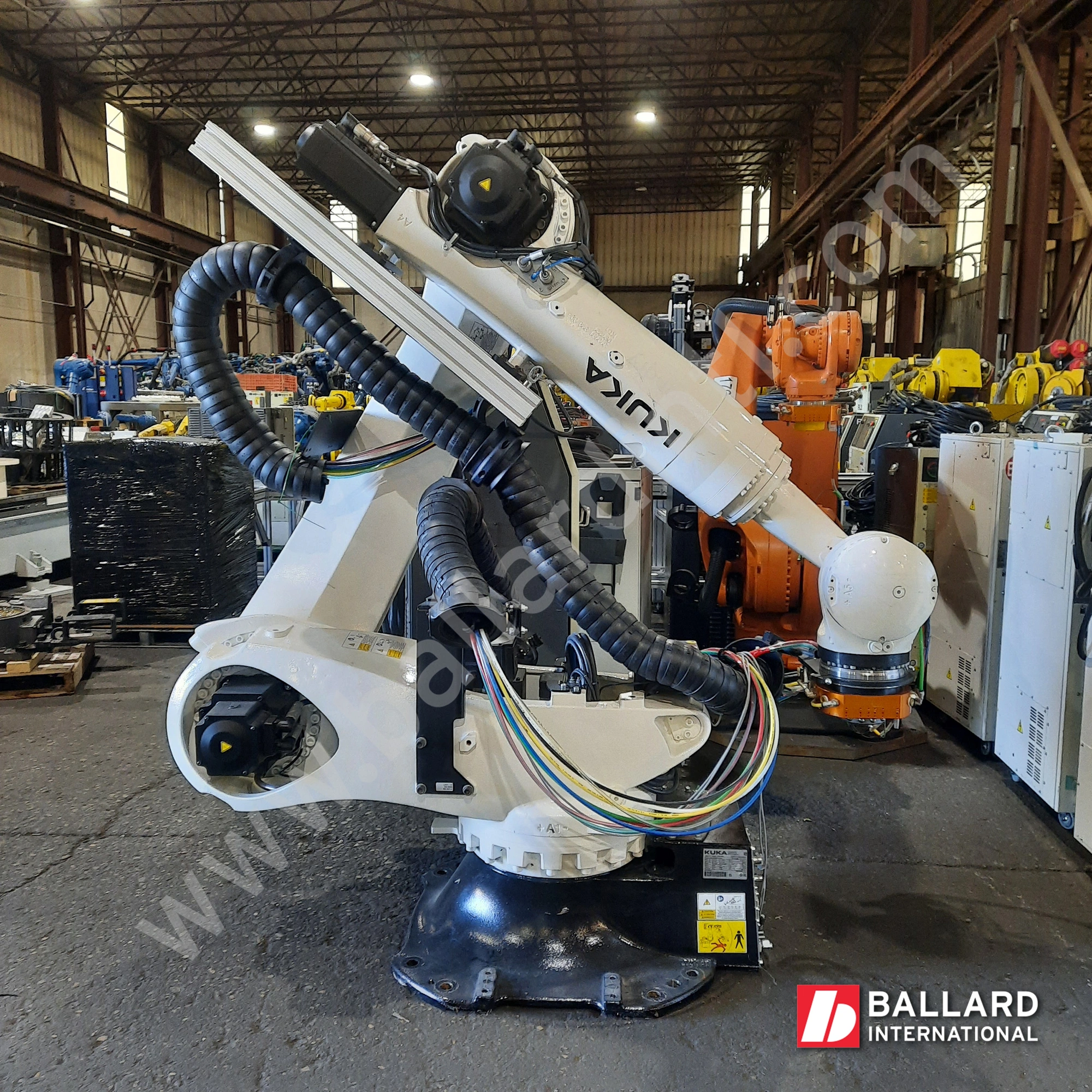 KUKA KR 210 R3300-2 K-F/FLR Robot System w/ KRC4 Controller
