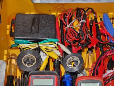 Electrical Diagnostic Tool Case with Contents