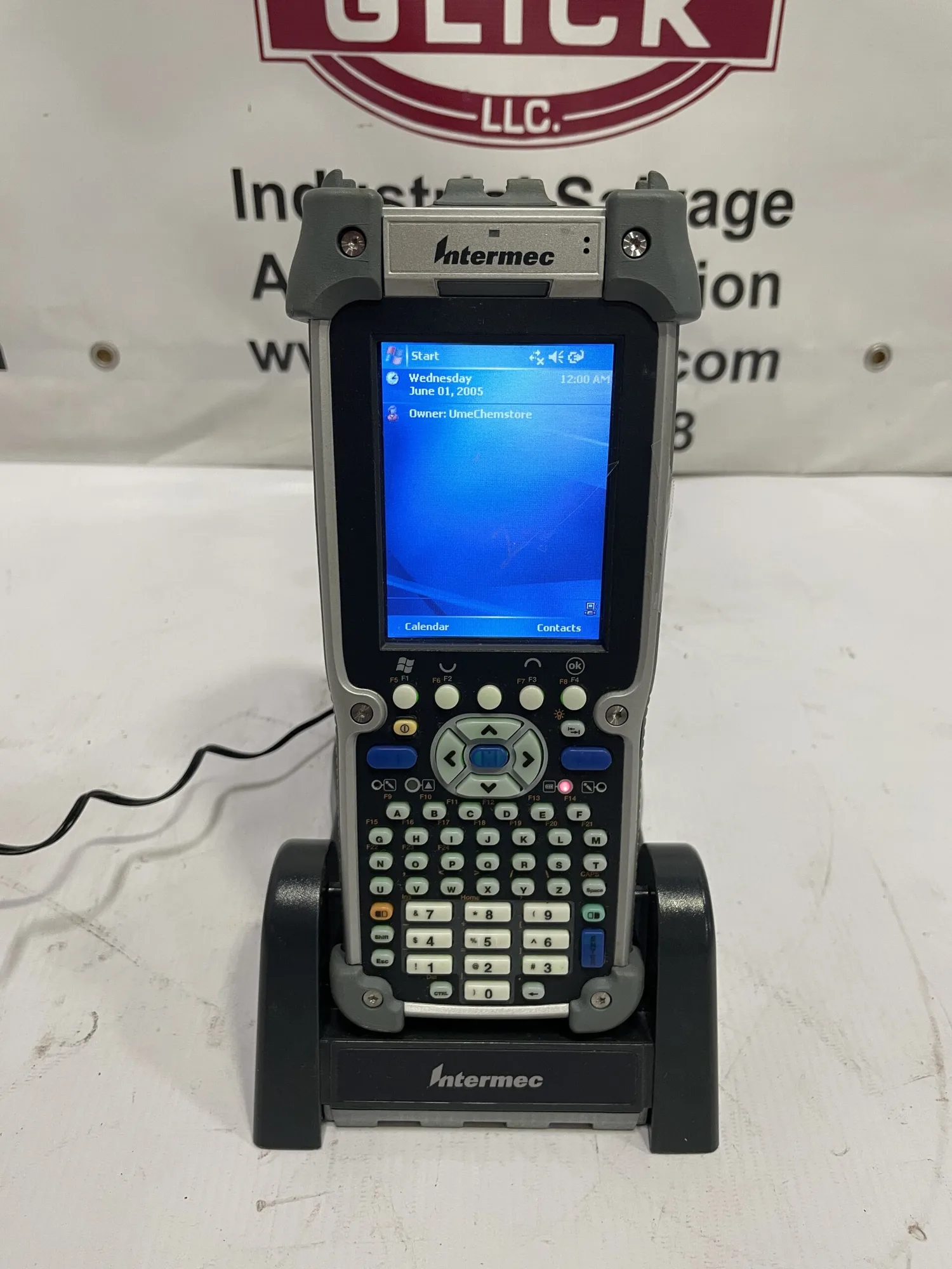 Intermec CK60 Barcode Scanner with AD5 Single Dock Charger