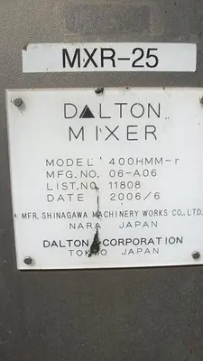 USED 2006 DALTON 400HMM-R
