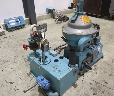 Alfa-Laval MMPX 304 SGP-11 oil purifier skid, 316SS.
