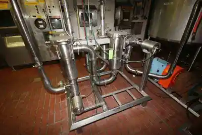 24 " dia cartridge / in-line basket filter