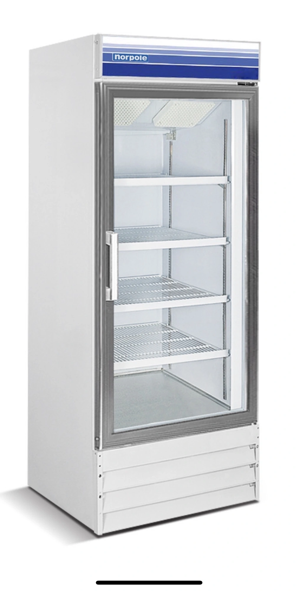 23 cu ft 1 Door Merchandiser Freezer (White