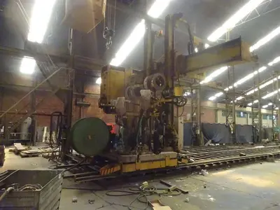 USED ESAB WELDING CRANE FOR COMPOSITE BEAMS