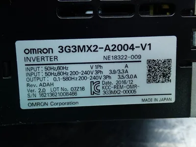 USED OMRON 3G3MX2A2004V1