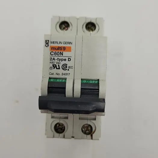 Used MERLIN GERIN MERLIN GERIN MULTI9 C60N C2A CIRCUIT BREAKER Circuit Breakers | ND Industrial Surplus #1220495