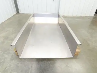 PPM WF450 Wright Linear Vibratory Conveyor Feeder 17.5" W 32.5" Long Stainless
