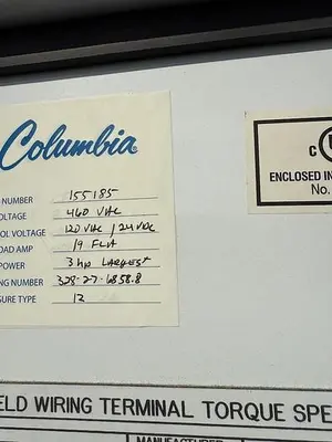 USED 2013 COLUMBIA MACHINE CO. FL1000