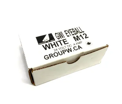 USED GROUP W INC. M12 4-PIN VISION SENSOR 24VDC 0.4A