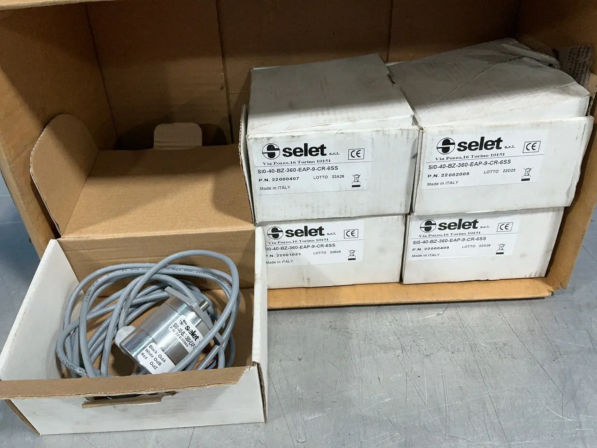 Used SELET SI040BZ360EAP9CR6SS Encoders Ohio US | HGR 24 #1485341