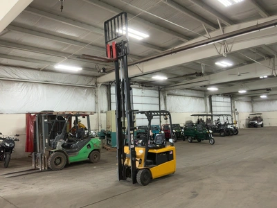 Used CATERPILLAR EP16KT 3-Wheel Sit down Electric Counterbalance Forklifts Michigan US | Miedema Asset Management Group #1760317