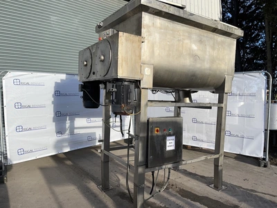 1800L Iozzelli S/S Twin U-Trough Mixer Model BL1800V