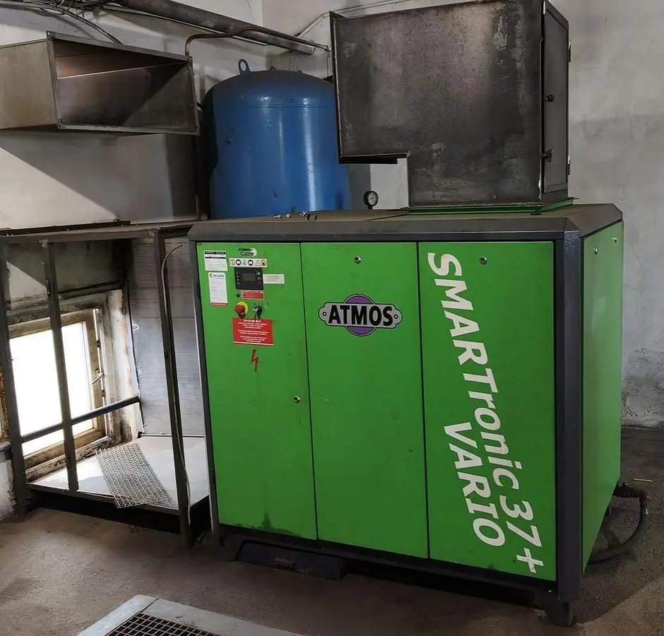 Used 2016 ATMOS VARIO 37 Rotary Screw & Sliding Vane Air Compressors CZ | Amaron s.r.o. #1060695