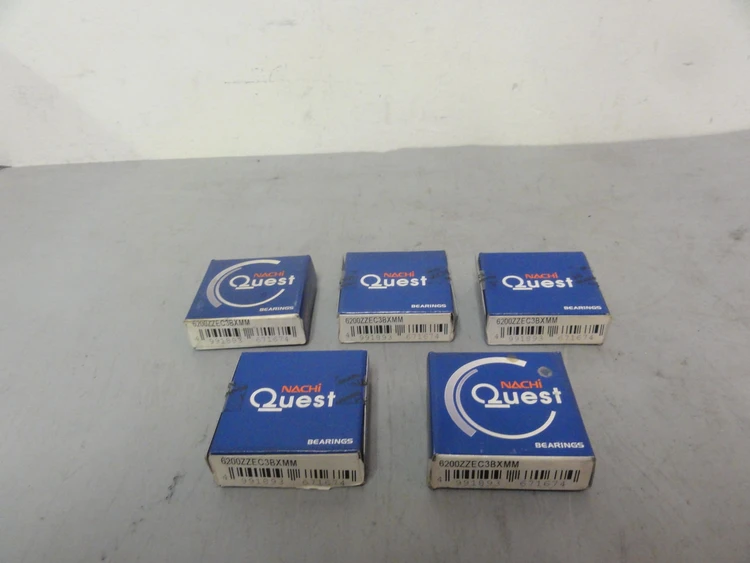 New | in-Stock NACHI QUEST 6200ZZEC3BXMM Bearings Connecticut US | BG Industrial Surplus #472428