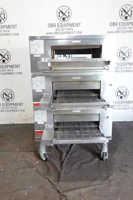 2021 MIDDLEBY MARSHALL CTX ELECTRIC TRIPLE STACK PIZZA CONVEYOR OVEN MODEL DZ33T