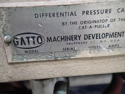 USED GATTO MACHINER DEVELOPMENT CORP. DPC107C122