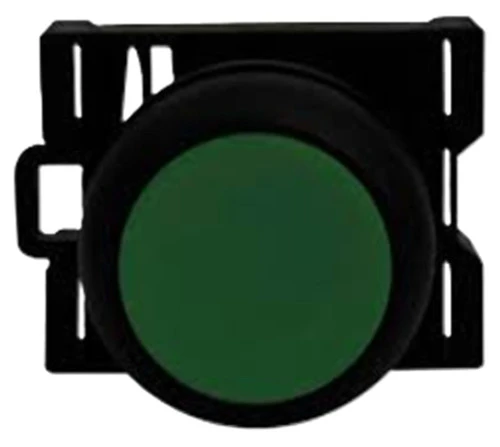 Eaton M22S-D-G 22.5 mm RMQ-Titan Pushbutton, Green Actuator [New]